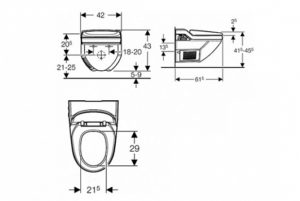 Унитазы Geberit: виды и их характеристика