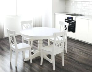 Круглые столы от Ikea в интерьере