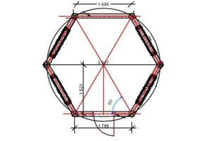 Шестигранная беседка своими руками: чертежи, размеры и изготовление