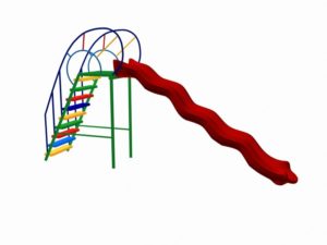 Разновидности детских пластиковых горок