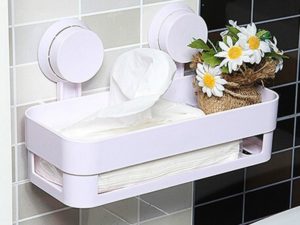 Полки для ванной комнаты: виды и особенности выбора