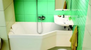 Раковина над ванной: виды и идеи дизайна