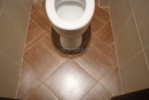 Напольная плитка для туалета: особенности выбора