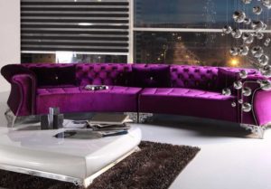 Фиолетовые диваны