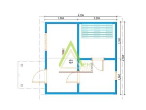 Тонкости планировки бани размером 4х4
