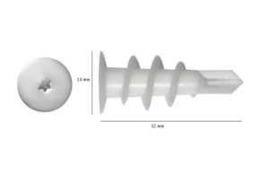 Дюбель Driva для гипсокартона: характеристики и применение