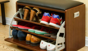 Банкетка в прихожую для хранения обуви