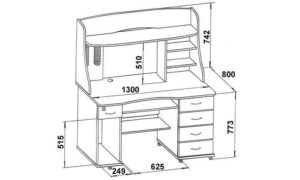 Какими должны быть размеры компьютерного стола?