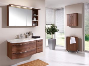 Гарнитуры для ванной комнаты: особенности выбора мебели