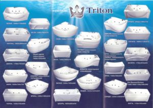 Ванны Triton: характеристики и обзор популярных моделей
