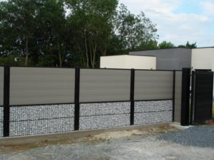 Забор из габионов: особенности конструкции
