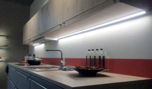Варианты подсветки рабочей зоны на кухне