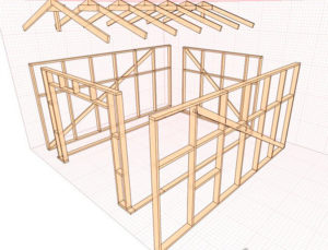 Каркасный гараж: преимущества и недостатки, особенности монтажа