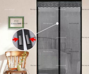 Москитные шторы на магнитах: характеристики и особенности использования