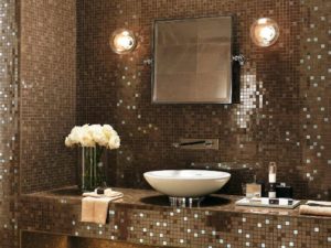 Мозаика в туалете: идеи для декора