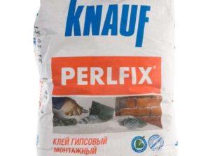 Клей Knauf Perlfix: плюсы и минусы