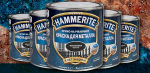 Краска Hammerite по металлу: особенности и виды