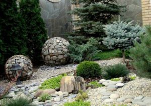 Камни для ландшафтного дизайна: идеи декора