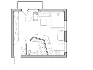 Планировка и дизайн 1-комнатной хрущевки