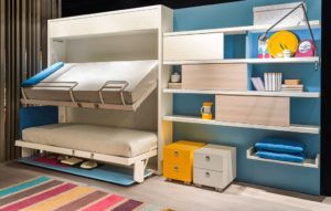 Двухъярусная детская кровать-трансформер: отличный вариант для малогабаритных квартир