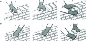 Технология и способы кладки кирпича