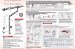 Водосточные желоба: технические характеристики и правила установки