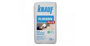Плиточный клей Knauf Fliesen: характеристики и преимущества