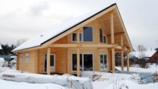 Финские дома из клееного бруса: новые технологии строительства