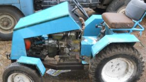Изготовление мини-трактора из мотоблока МТЗ