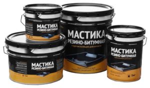 Резино-битумная мастика: технические характеристики и сфера применения