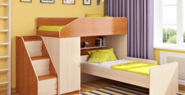 Угловые двухъярусные кровати: модели и советы по выбору
