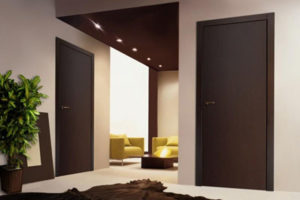 Межкомнатные двери цвета венге: варианты оттенков в интерьере