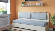 Как выбрать прямой диван со спальным местом на кухню?