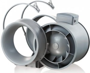Канальные вентиляторы для круглых воздуховодов: устройство и особенности эксплуатации