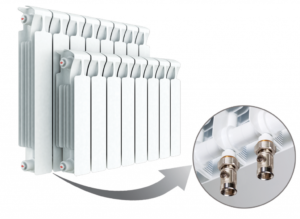 Особенности биметаллических радиаторов с нижним подключением
