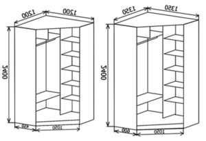Угловой шкаф своими руками