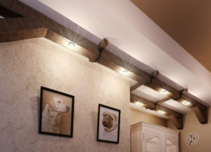 Декоративные балки на потолок: способы применения в интерьере