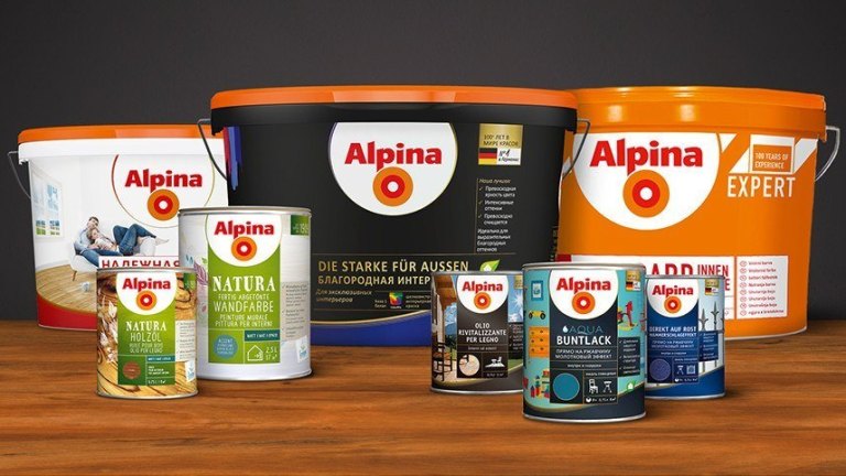 Краски Alpina: особенности и цветовые решения - Postroikado