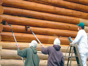 Для чего нужна шлифовка сруба и как правильно обработать деревянный бревенчатый дом?