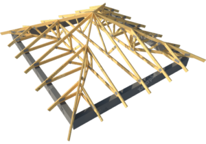 Стропильная система шатровых крыш