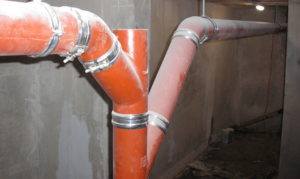 Чугунные канализационные трубы: разновидности и способы установки
