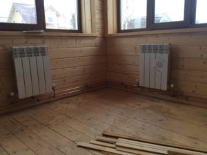 Выбираем систему отопления для деревянного дома