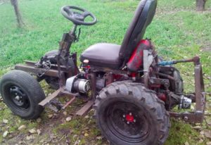 Изготовление мини-трактора из мотоблока МТЗ